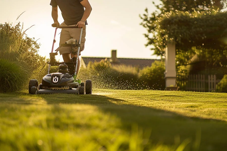 best battery power push mower